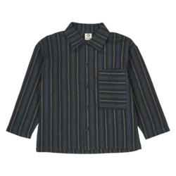 Woven stripe shirt  skjorte
