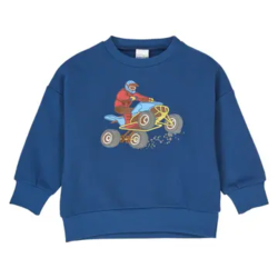 Sweatshirt Hallo race, navy