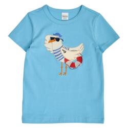 Hello seagull s/s T, air blue