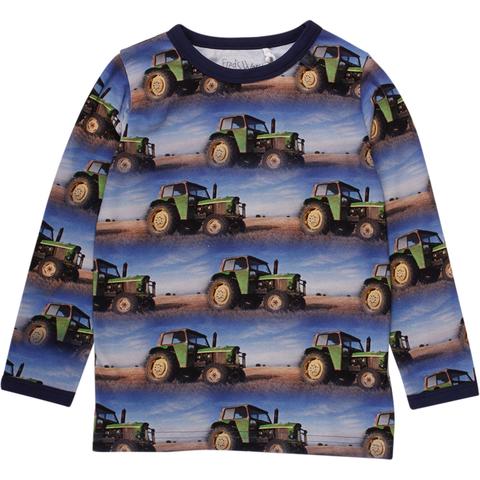 T-shirt, traktor print