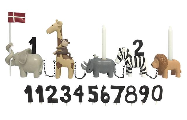 Fødselsdagstog, Safaridyr med 11 tal
