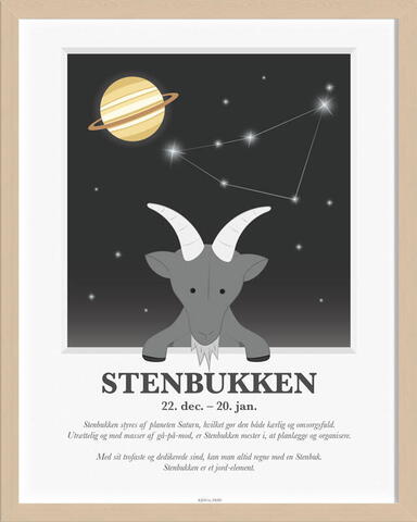 Plakat, Stenbukken