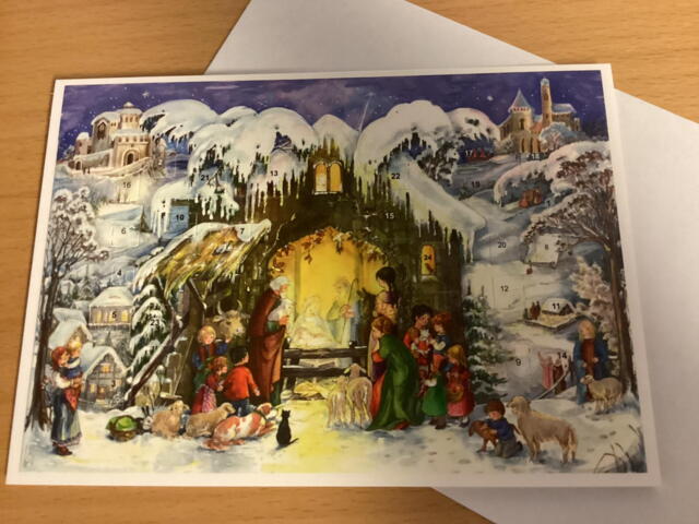 Brink Nordic, julekalender postkort