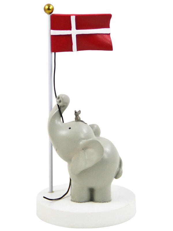 Bordflag, elefant og mus