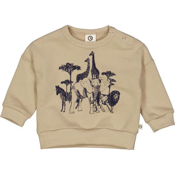 Safari sweatshirt baby, cashmere