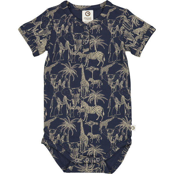 Safari s/s body, night blue/cashmere