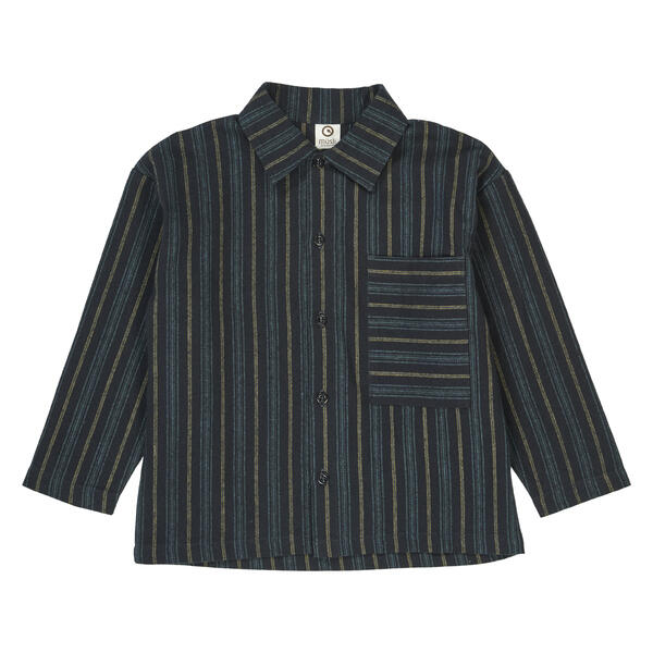 Woven stripe shirt  skjorte