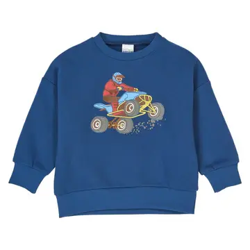 Sweatshirt Hallo race, navy