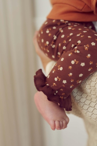 Cedar frill pants baby, root/oak/clay