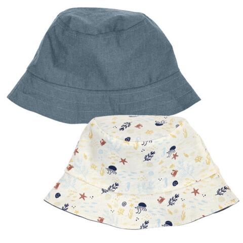 Sea resersible bucket hat baby