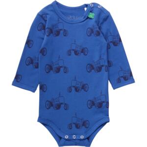 Body, blå traktorprint