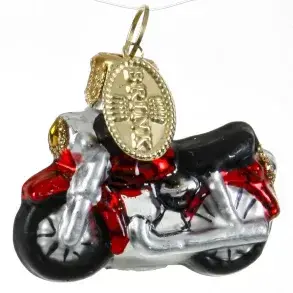 Brink Nordic, motorcykel 4 cm rød