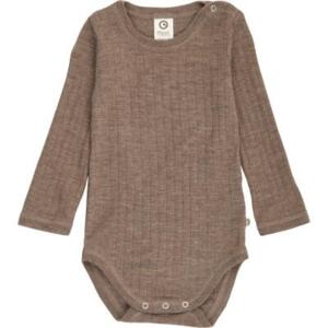 Woolly rib l/s body, walnut